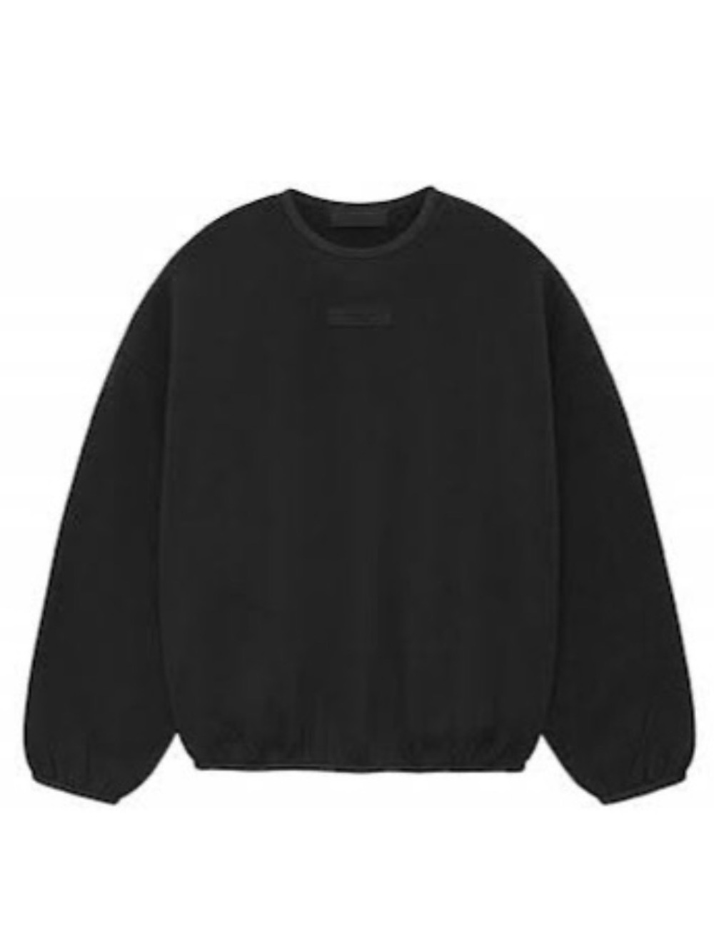 Men's Black Essentials Fear of God Crewneck Sweater